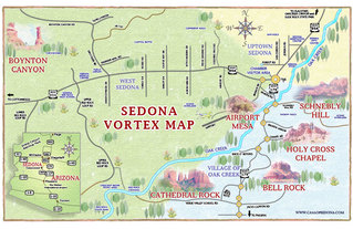 sedona vortex map